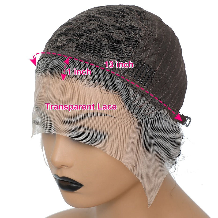 Gabrielle Pixie Cut Wig Human Hair Brazilian Short Curly Glueless Wigs for Black Women Natural Hairline Full Machine Wig