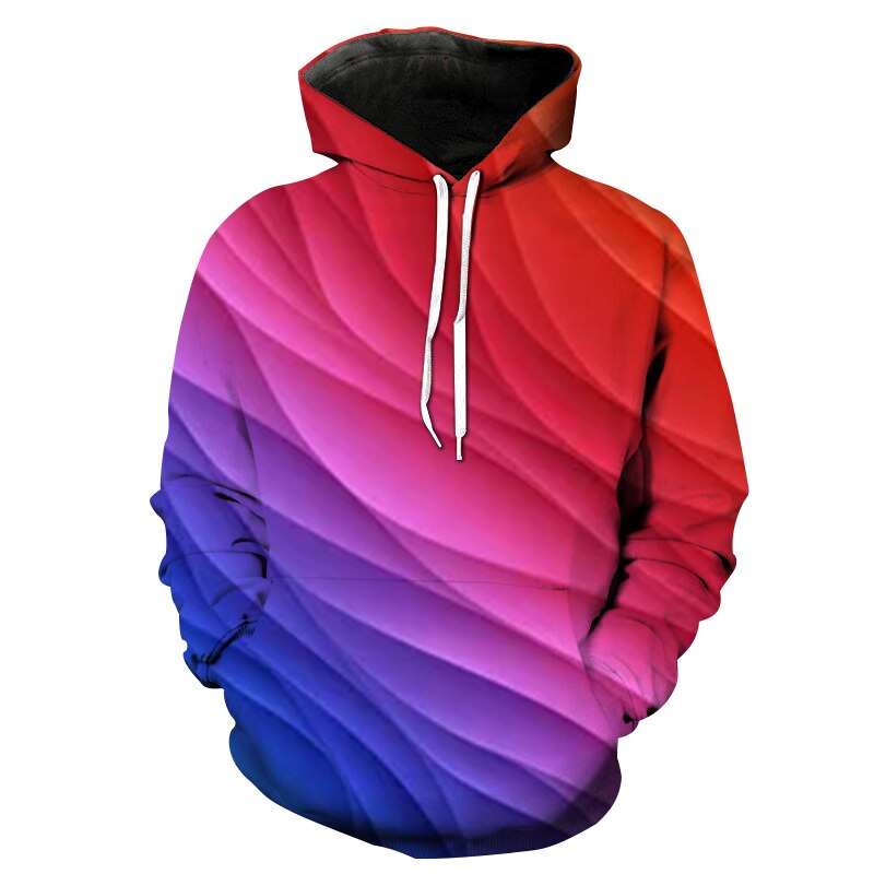 2021 new 3D printed hoodie Art graphic hoodie Men's Spring and Autumn Sports Hoodie Hip Hop Harajuku Hoodie Streetwear coat