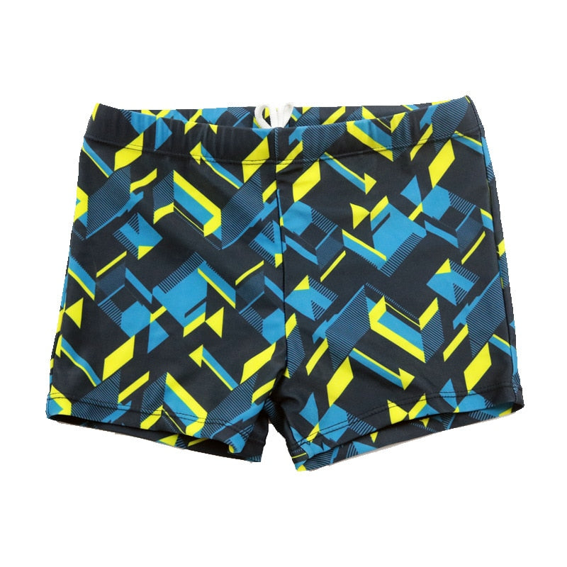 Kid Children Boys Print Stretch Beach Swimsuit Swimwear Pants Shorts Briefs Summer Swim Beach Quick-dry Trunks Maillot De Bain