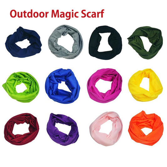 Colorful Magic Cycling Bandana Headwear Women Men Sunshade Collar Fishing Cycling Mountaineer Scarf polyester fiber Hairbands