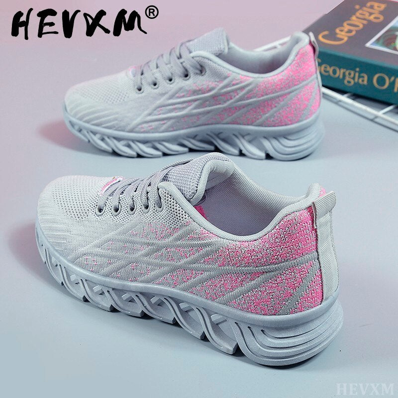 Women Outdoor Lightweight Sneakers Fashion Air Cushion Casual Shoes Woman Breathable Mesh Comfort Walking Shoes Zapatos De Mujer