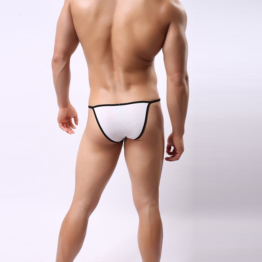 Plus Size 3XL Men Thongs Swimwear New T-back Swimsuit Low Waist Underwear Bathing Suits Sexy Man Swim Briefs Drop Shipping