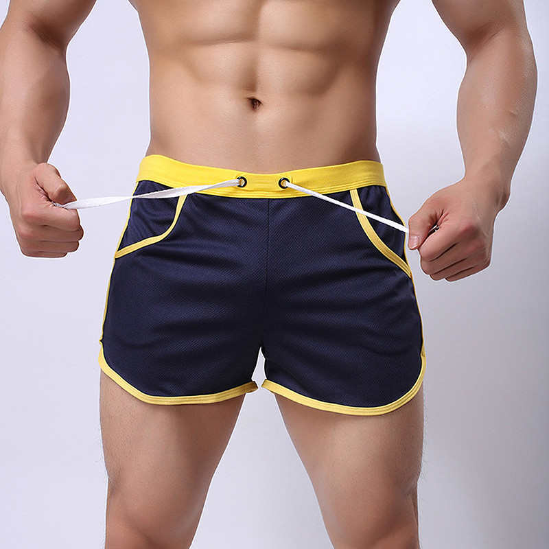 Beach Swimsuit Men's swimming trunks Boxer Briefs Swimming Swim Shorts Trunks men swimwear Pants summer sexy beach shorts