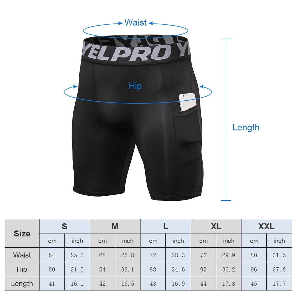 2021 New Mens Short Termico Masculino 4 Packs Shorts Active Line Short Tights Skinny Bodybuilding Breathable Man's Bottom Shorts