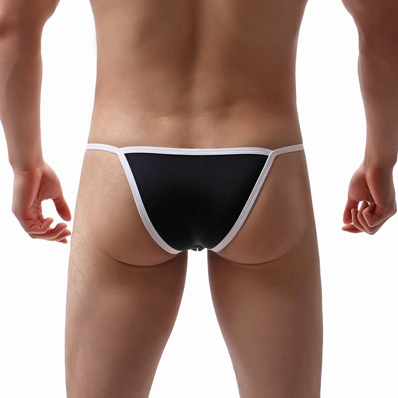 Plus Size 3XL Men Thongs Swimwear New T-back Swimsuit Low Waist Underwear Bathing Suits Sexy Man Swim Briefs Drop Shipping