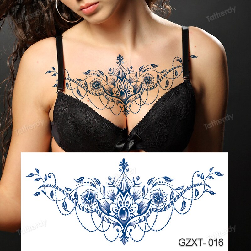 Waterproof Temporary Tattoo Sticker divine wings of angel tatto stickers juice lasting tatoo fake tattoos for girl women lady
