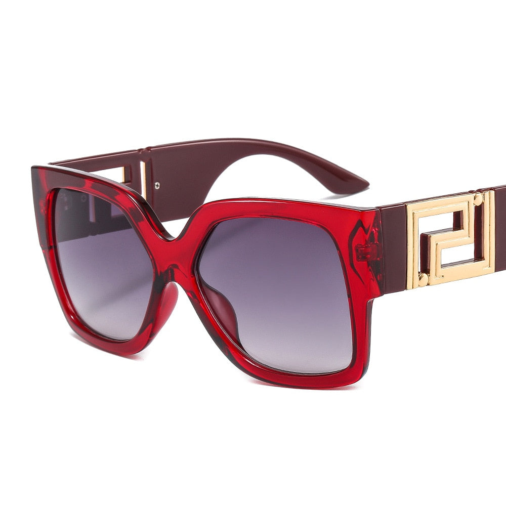 Luxury Leopard Print Sunglasses For Women 2021 New Trendy Black Square Sun Glasses Brand Fashion UV40 Shades Sunglasses