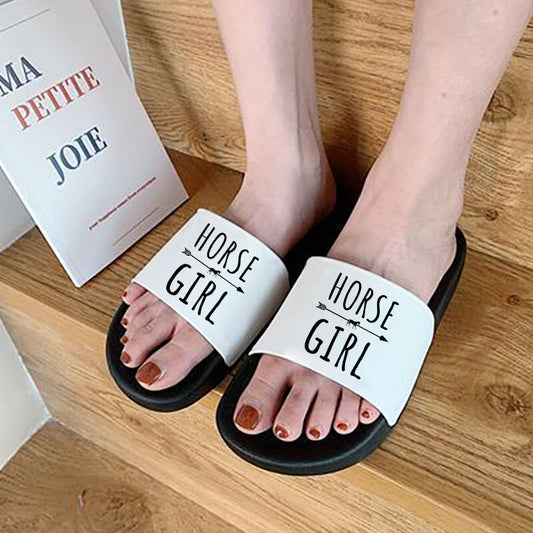 Women Summer Slippers Beach Slide Sandals Flip Flops Letters print Comfort women shoes indoor outdoor slippers