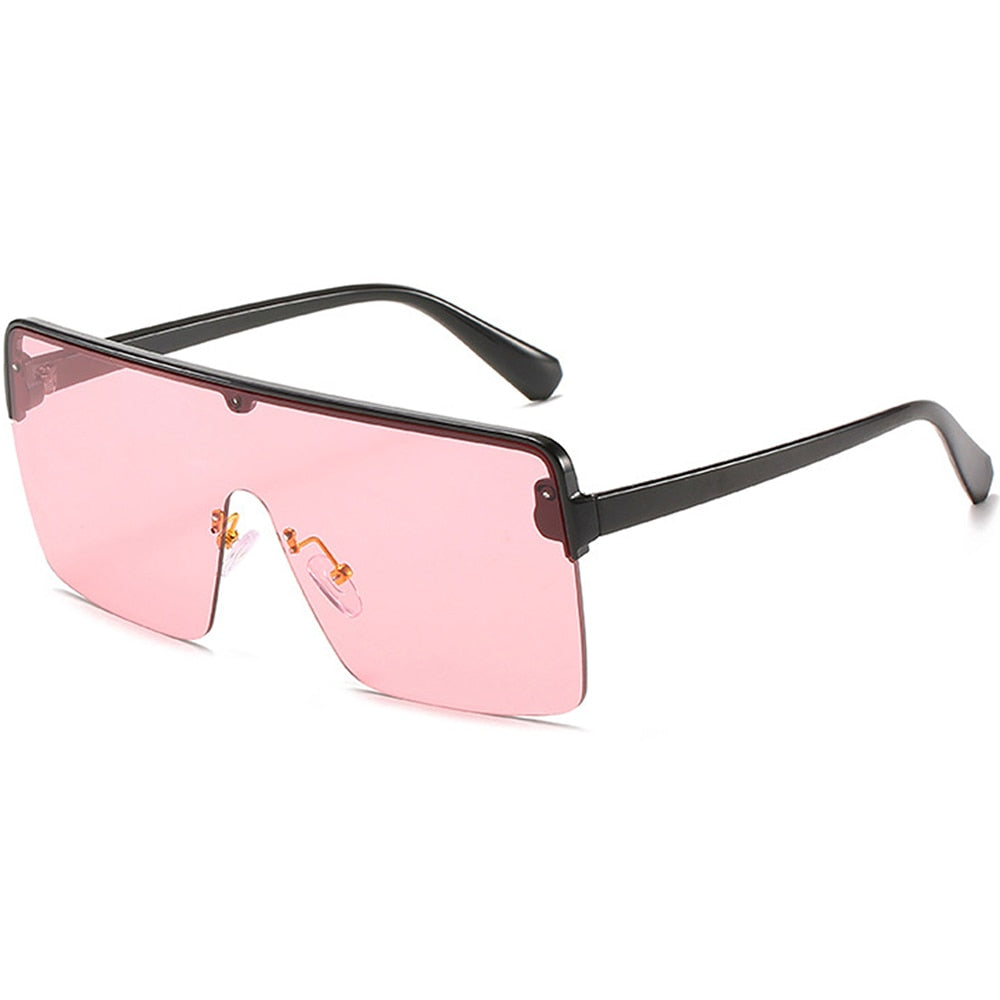 2022 New Luxury Oversized Gradient Square Sunglasses Men Women Fashion Sun Glasses Women Brand Desigh UV400 Female Eyeglasses