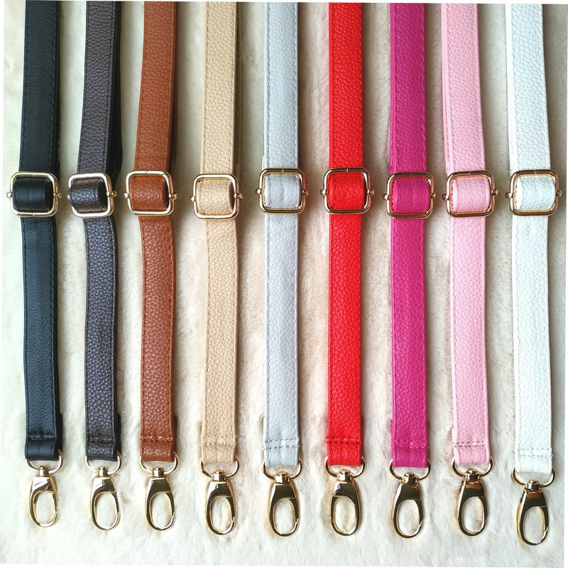 New 130cm Long PU Leather Shoulder Bag Strap O bag Handles DIY Replacement Purse Handle for Handbag Belts Strap Bag Accessories