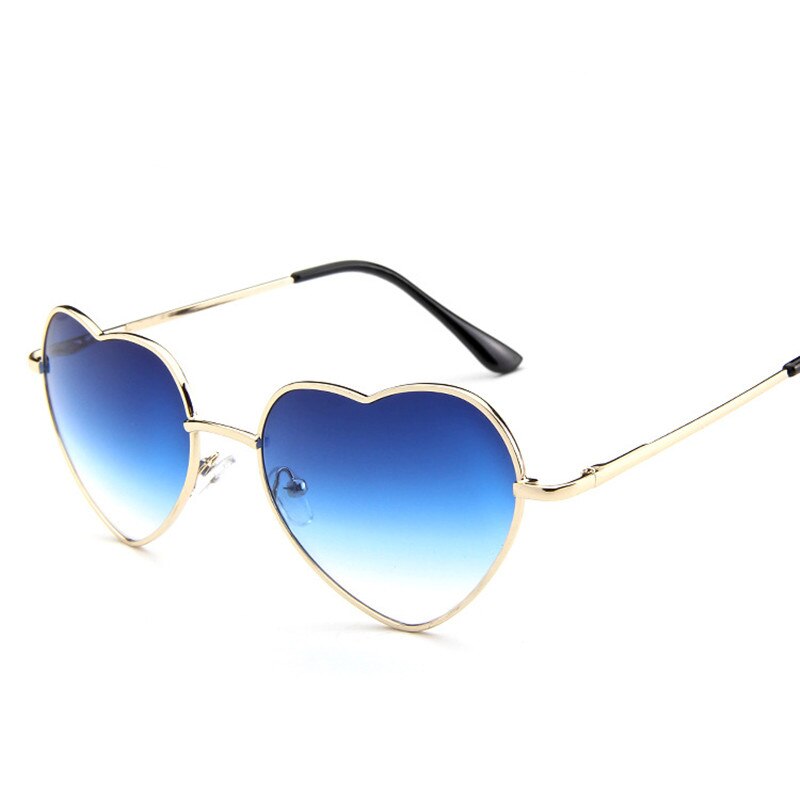 Love Heart Shaped Sunglasses Women Luxury Cat Eye Sun Glasses Ladies Sexy Sweet Designer Candy Mirror Lens Eyewear UV400