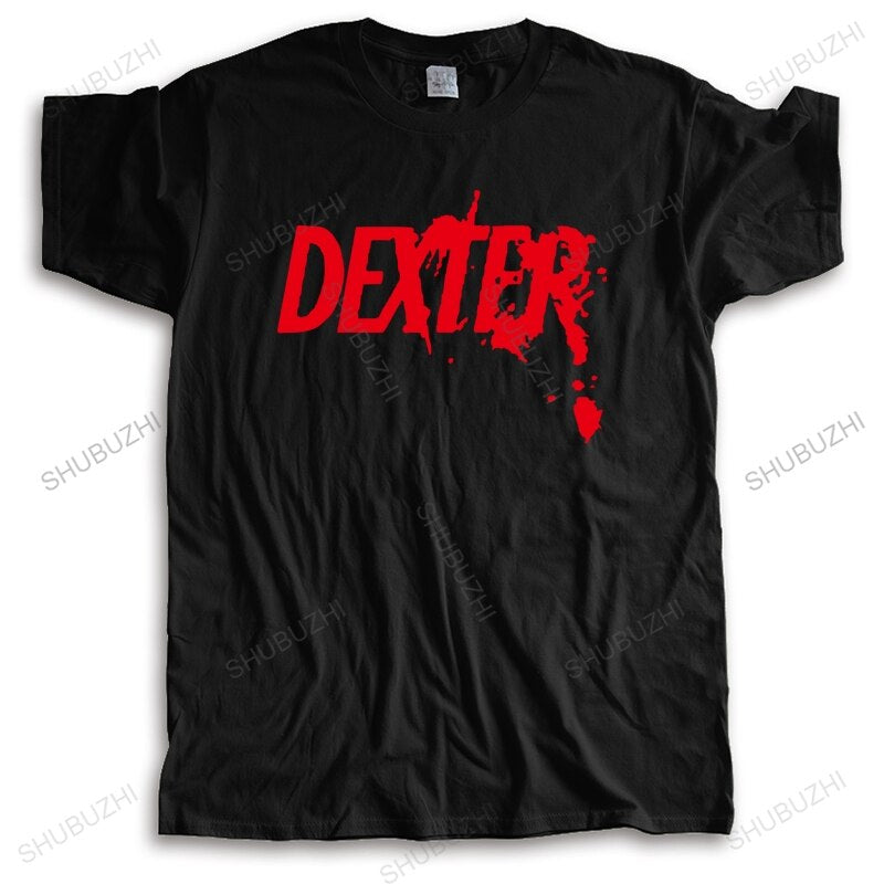 Fashion brand t shirt mens loose new arrived men t-shirt summer dexter Shubuzhi High Quality Cotton Tshirt Drop Shipping