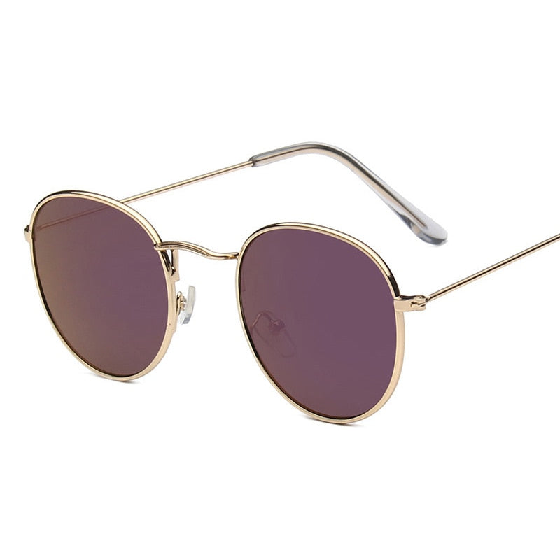 GAOOZE Round Glasses Women's Sunglasses for Men 2021 Luxury Vintage Female Sunglasses Retro Design Zonnebril Dames UV400 YJ012