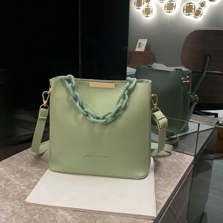Luxury Handbags Designer Shoulder Bag Fashion Chain Crossbody Bags for Women Small Bucket Lady Hand Bags