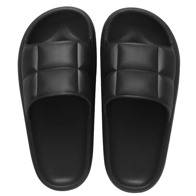 Women Slippers Fashion Summer Non-Slip Slides Sandals Shoes Beach Platform Bathroom Slipper Soft Sole Men Ladies Indoor Shoes